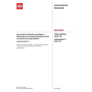 ISO 8407:2021/Amd1:2025
