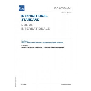 IEC 60598-2-1 Ed. 3.0 b:2025