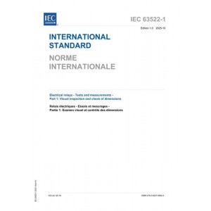 IEC 63522-1 Ed. 1.0 b:2025