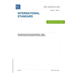IEC 60335-2-85 Ed. 3.1 en:2025