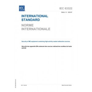 IEC 63322 Ed. 1.0 b:2025