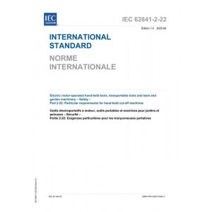 IEC 62841-2-22 Ed. 1.0 b:2025