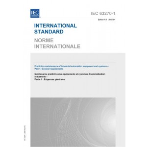 IEC 63270-1 Ed. 1.0 b:2025