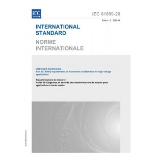 IEC 61869-20 Ed. 1.0 b:2025