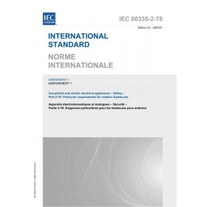 IEC 60335-2-78 Amd.1 Ed. 3.0 b:2025