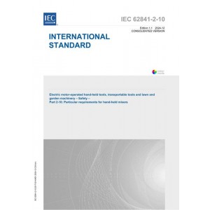 IEC 62841-2-10 Ed. 1.1 en:2024