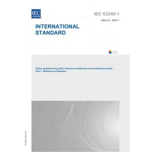IEC 63240-1 Ed. 2.0 en:2024