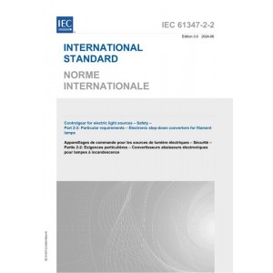 IEC 61347-2-2 Ed. 3.0 B:2024