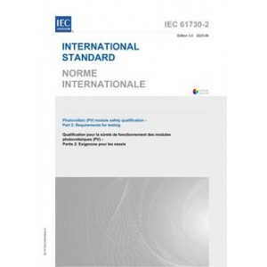 IEC 61730-2 Ed. 3.0 b:2023