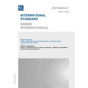 IEC 60404-8-1 Ed. 4.0 b:2023