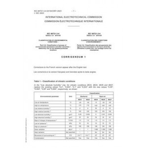 IEC 60721-3-4 Ed. 3.0 b Cor.1:2023