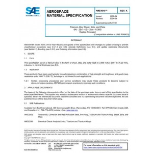 SAE AMS4919K