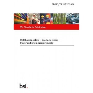 BS PD ISO/TR 11797:2024