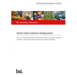 BS PD CLC IEC/TS 61851-3-1:2023