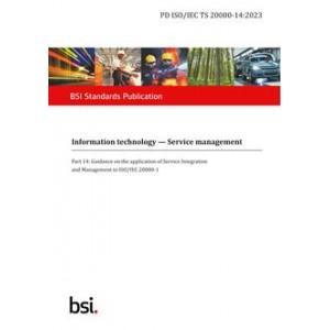 BS PD ISO/IEC TS 20000-14:2023